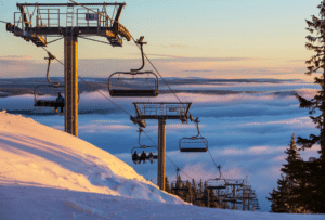 station de ski télésièges